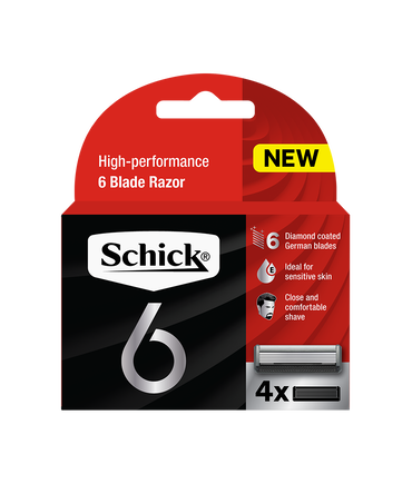 6-Blade Blade Refills 4 Pack