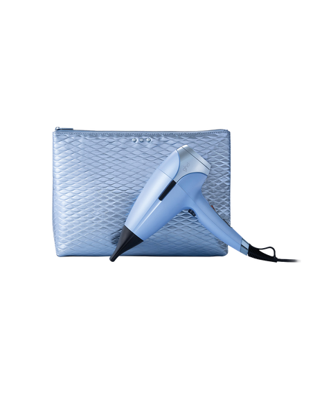 helios® professional hair dryer in icy blue - limited edition