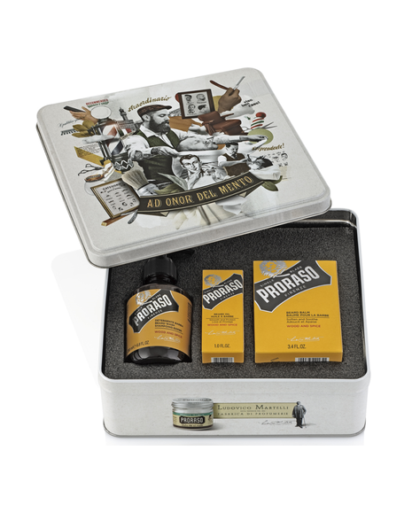 Wood & Spice Beard Care Tin