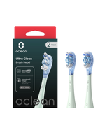 Ultra Clean Replacement Brush Head Refills 2 Pack - Green