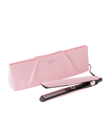 Gold Hair Straightener in Dusted Pink - Limited Edition