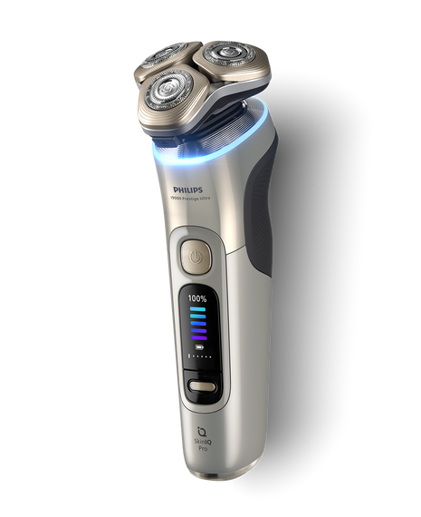 Series i9000 Prestige Ultra Wet & Dry Electric Shaver with Quick Clean Pod & UV Power Case