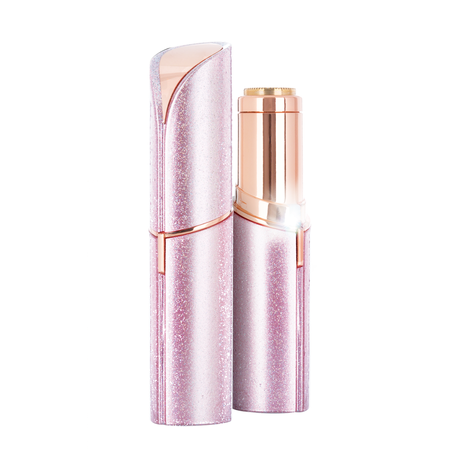 Finishing Touch Flawless Facial Hair Remover Glitter Blush Shaver Shop White electric finishing touch flawless brows hair remover face eyebrow led light 39,00 aed. facial hair remover glitter blush