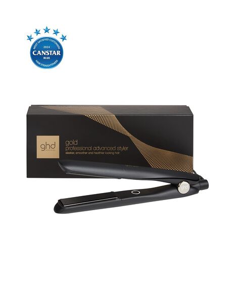 gold professional hair straightener