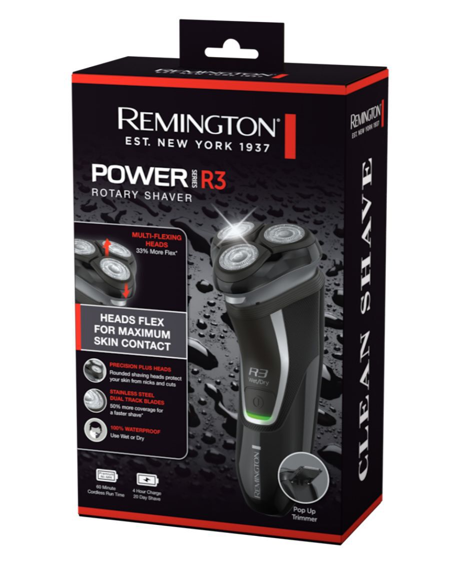 Remington power series r3 rotary shaver clearance