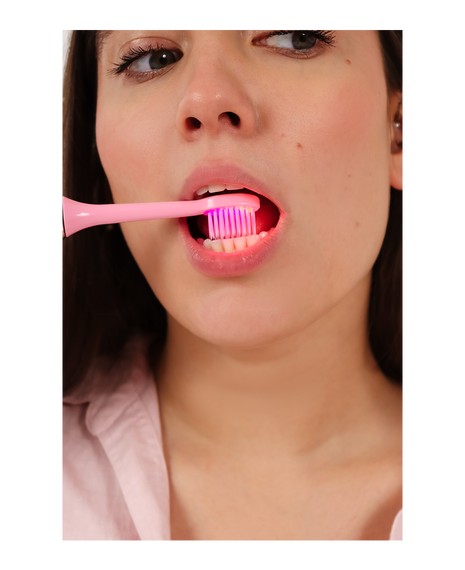 LED Whitening Sonic Electric Toothbrush - Guava