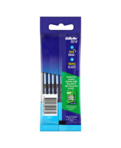 Blue 3 Razor 8 Pack