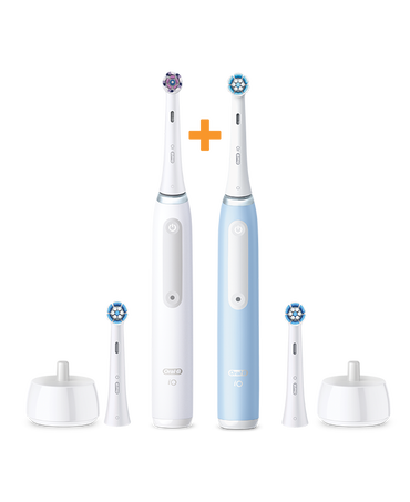 iO3 Dual Handle Electric Toothbrush Pack