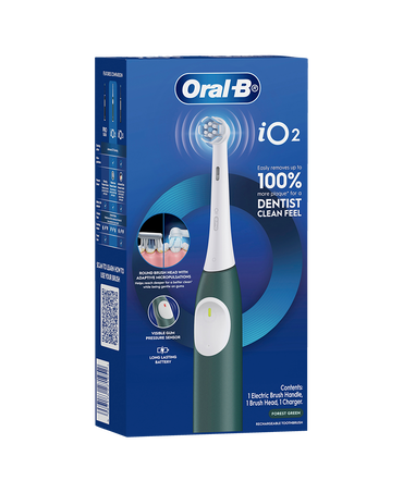iO2 Electric Toothbrush - Forest Green
