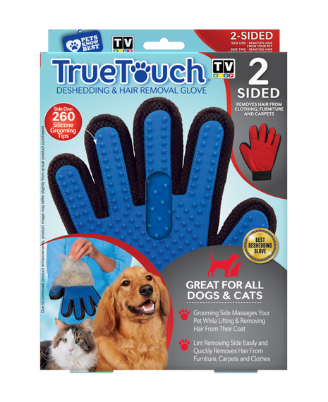 True Touch Pet Double Sided Deluxe Glove