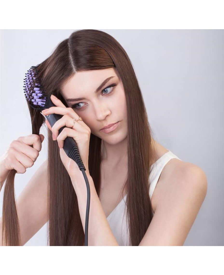 Dafni | GO Hair Straightening Ceramic Brush | Shaver Shop
