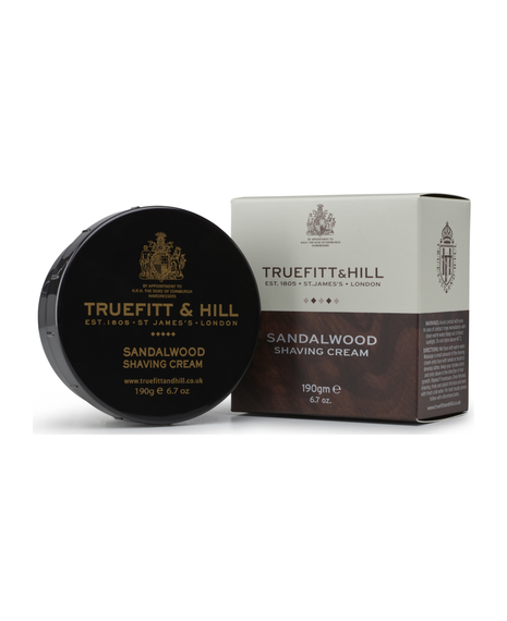 Sandalwood Shaving Cream Bowl - 190g