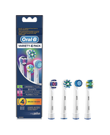 Variety Brush Head Refills 4 Pack