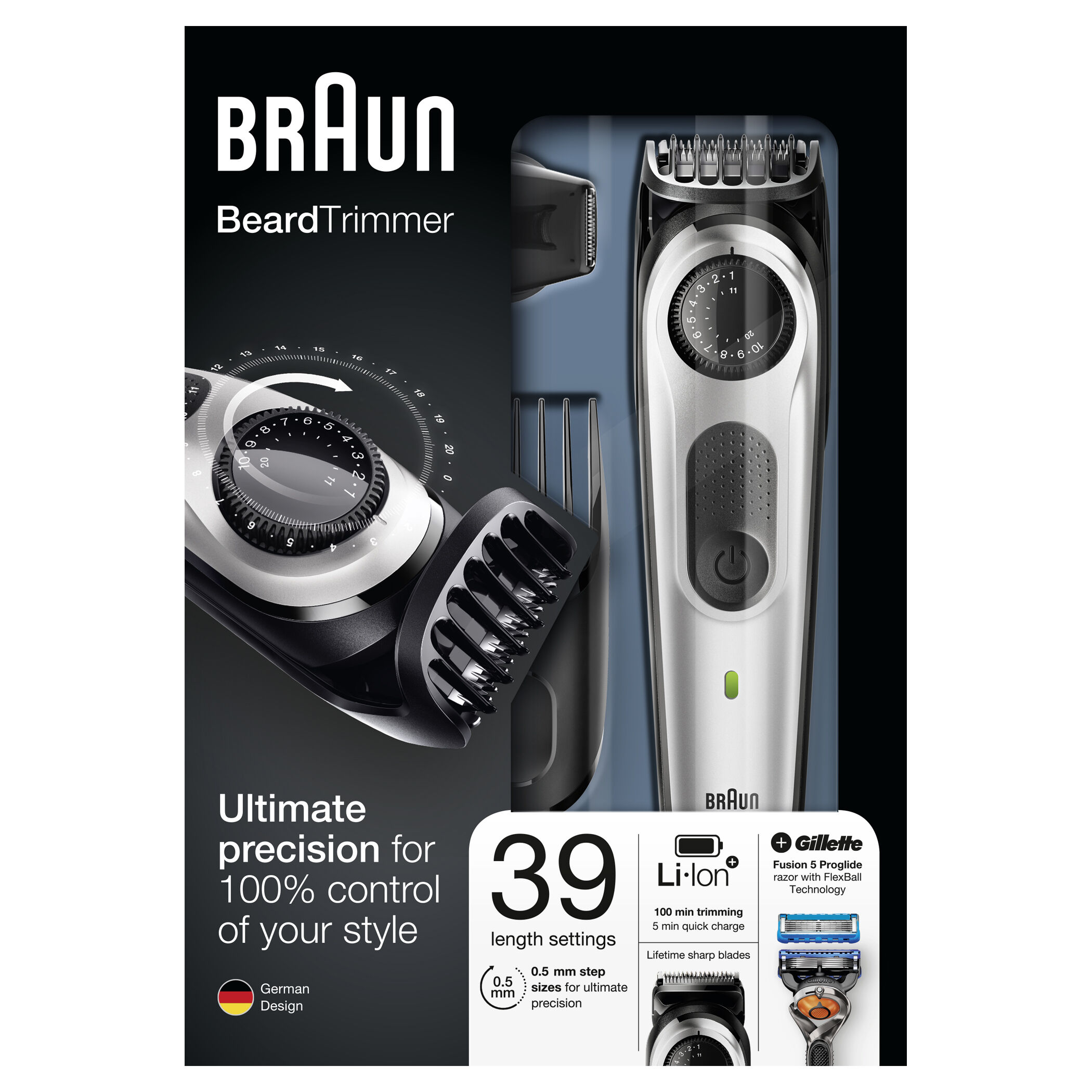 braun cordless beard trimmer
