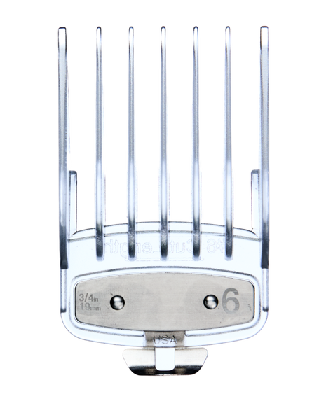 Hair Clipper Guide Comb #6 - 19MM - White