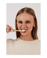 LED Whitening Sonic Electric Toothbrush - Sand