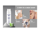 Pure Soothing Shave Foam White Aloe 245g