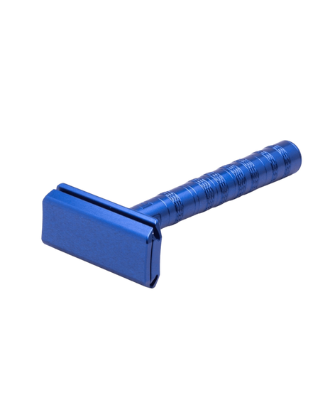 AL13 Closed Comb Safety Razor - Steel Blue
