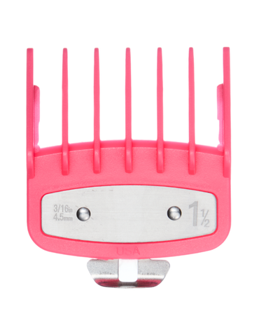 Hair Clipper Guide Comb #1.5 - 4.5MM - Pink