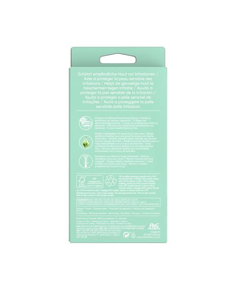 Deluxe Smooth Sensitive Rose Gold Razor with 2 Blades Refill