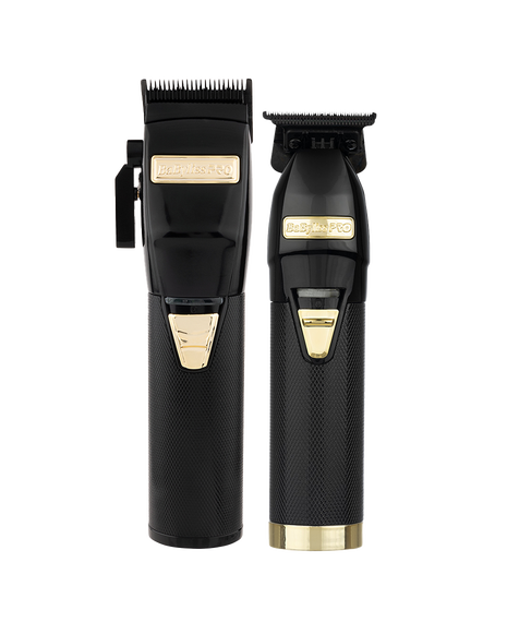 FX Lithium Clipper & FX Outliner Trimmer Duo Pack - Black