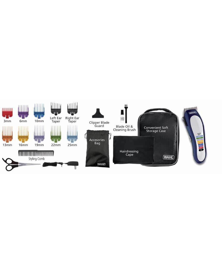 Wahl Colour Pro Lithium Hair Clipper Shaver Shop