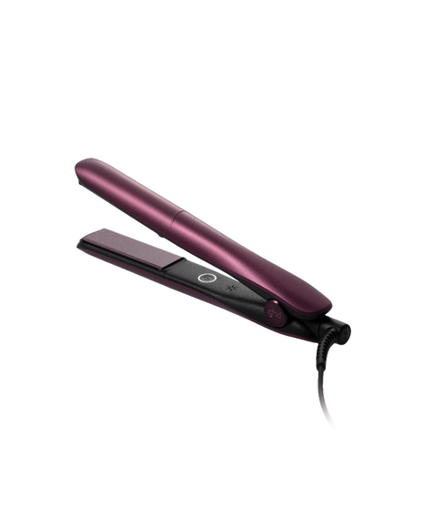 gold professional hair straightener in cherry chic - limited edition