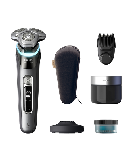 Series i9000 Prestige Wet & Dry Electric Shaver with Quick Clean Pod
