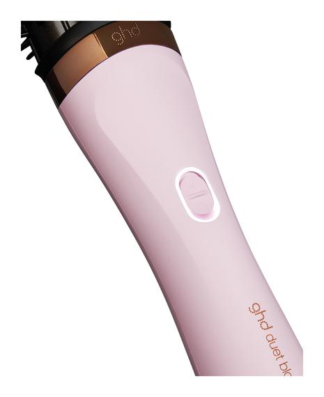duet blowdry 2 in 1 hair dryer brush in pink sorbet - limited edition