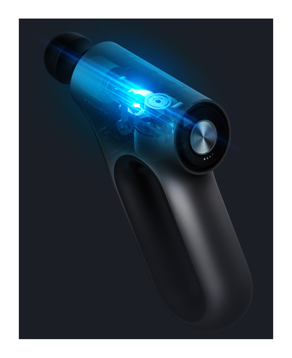 Philips Sports Massage Gun Ergo Shaver Shop
