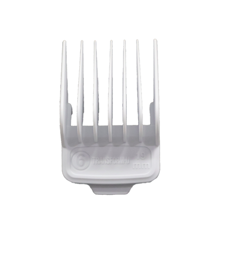 Magnetic Hair Clipper Guide Comb #6 - 19MM - White