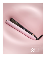 gold professional hair straightener in pink sorbet - limited edition