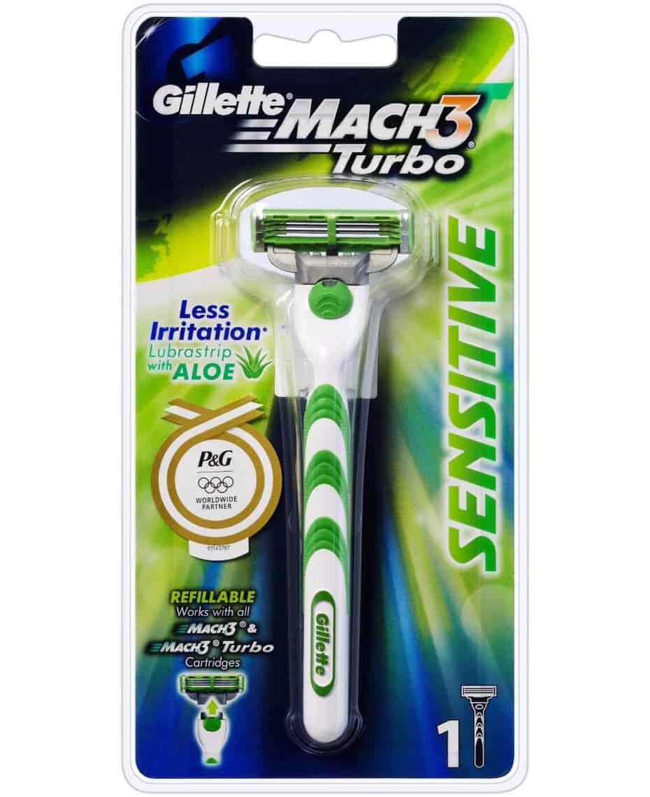 Gillette Mach 3 Sensitive Razor Shaver Shop