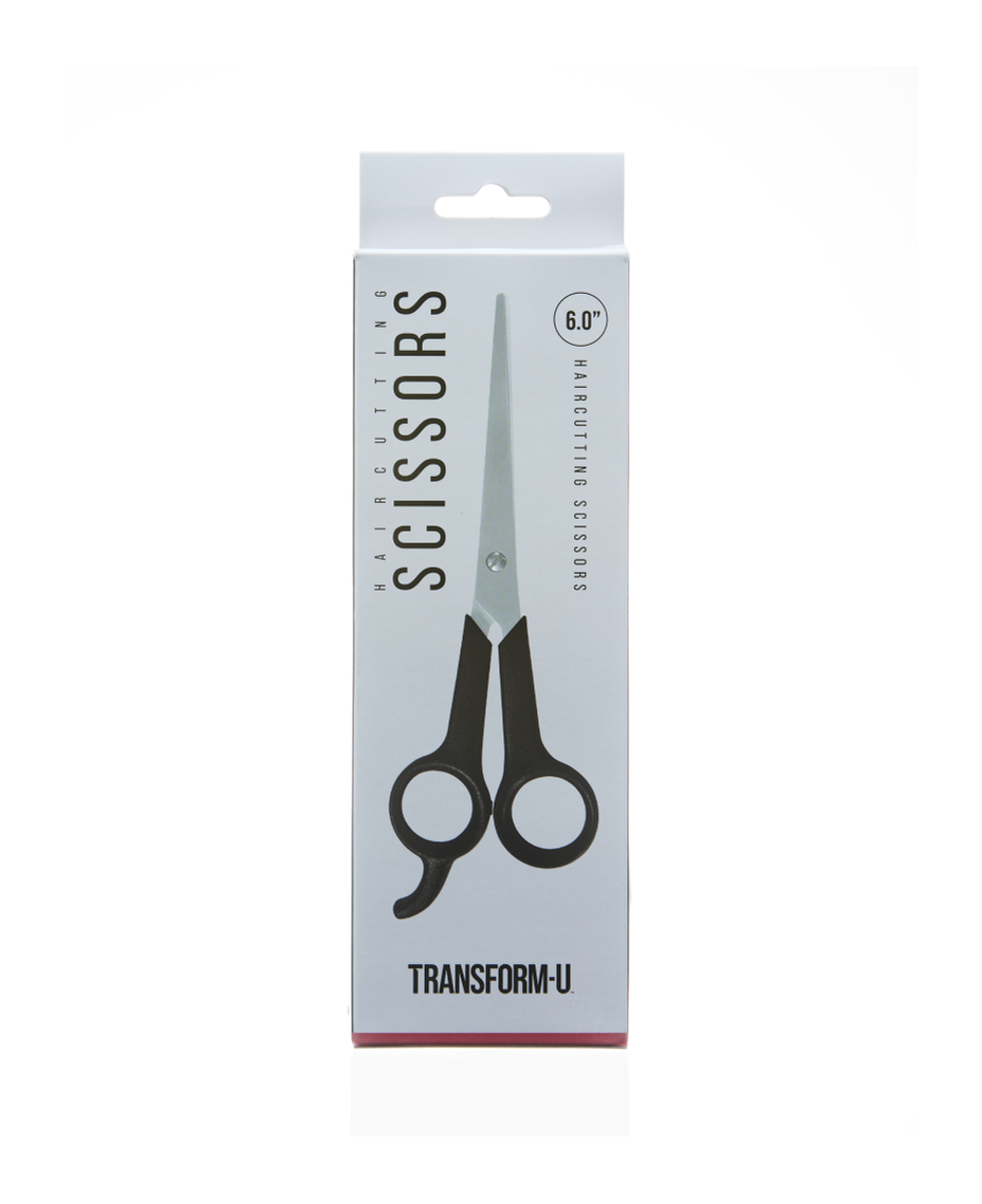 TRANSFORM-U | 6.0 Inch Plastic Handle Scissor | Shaver Shop