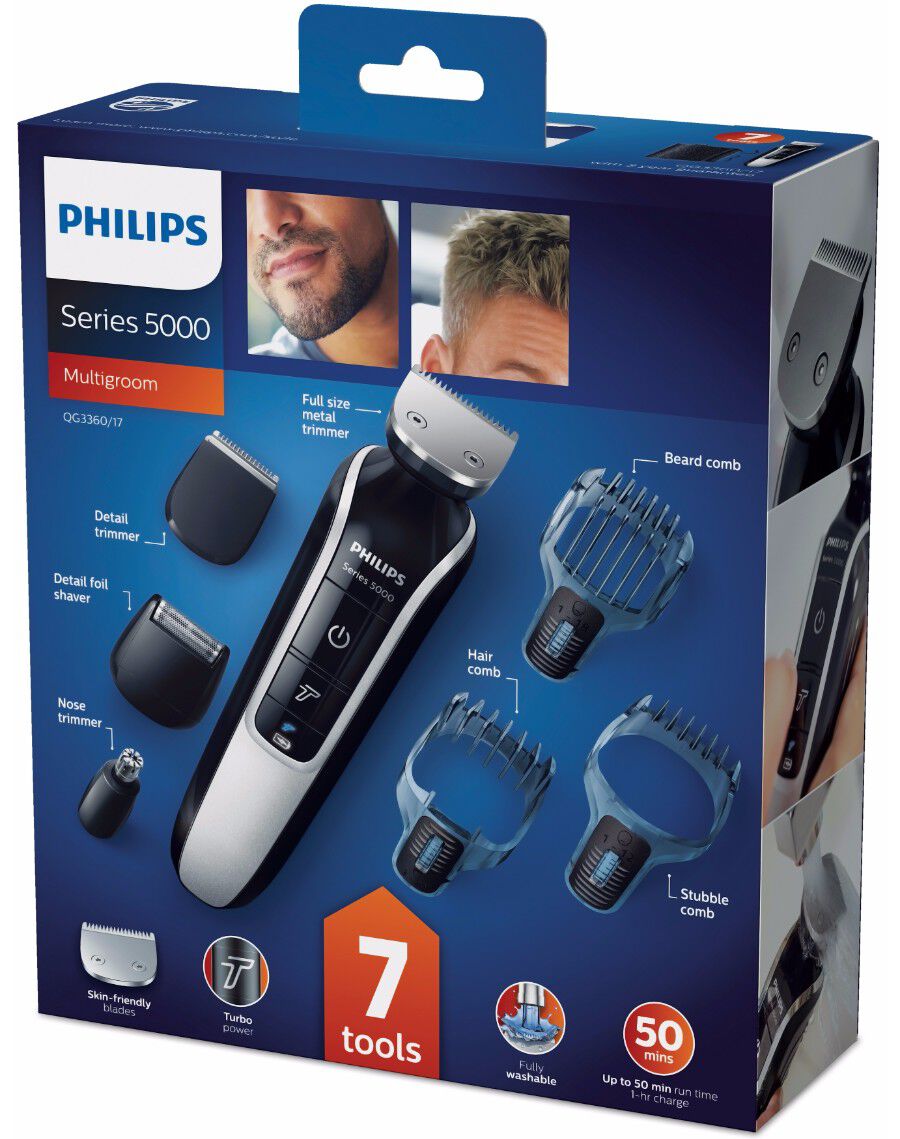 Philips Series 5000 Multigroom 7in1 Grooming Kit Shaver Shop