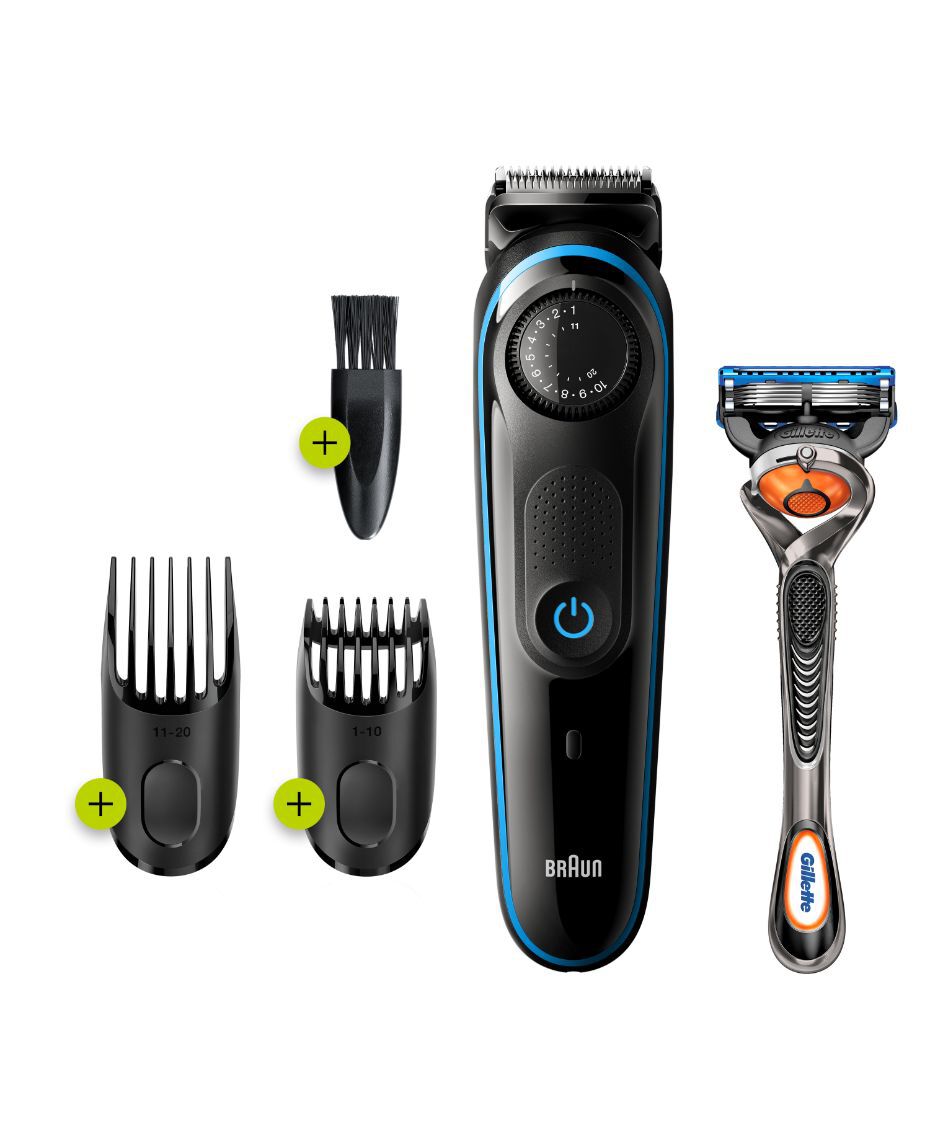 electric shaver and beard trimmer combined