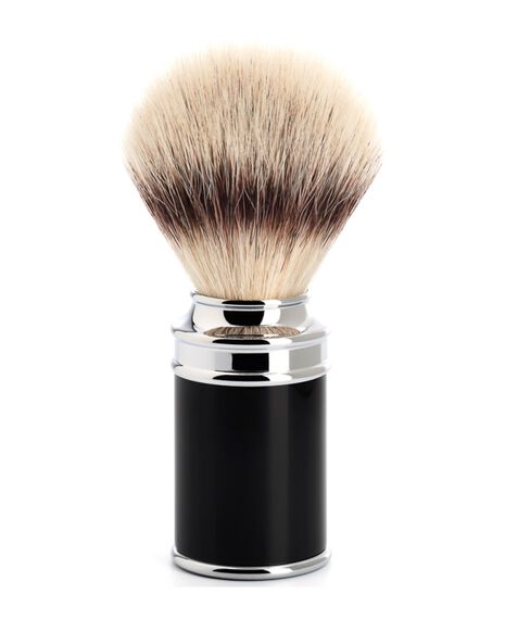 Traditional Silvertip Fibre Shaving Brush - Black
