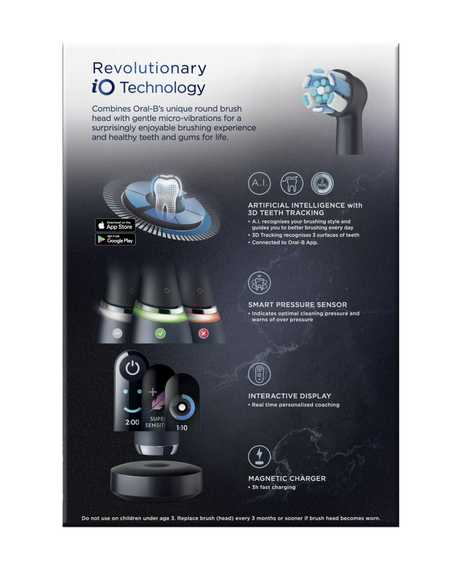 iO9 Electric Toothbrush with Travel Case