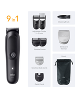 Series 5 9-in-1 Waterproof All-in-One Grooming Kit
