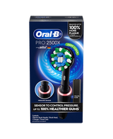 Pro 2500X Electric Toothbrush with Travel Case - Black