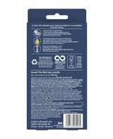 Deluxe Smooth Platinum Razor with 2 Blades Refill