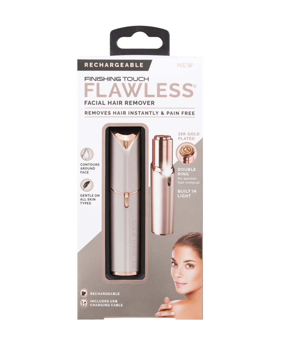 Finishing touch flawless rechargeable facial hair remover clearance