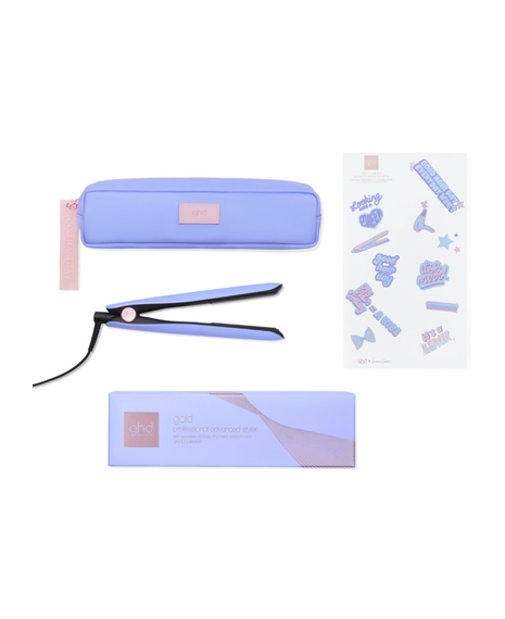 gold hair straightener limited edition ID collection - fresh lilac