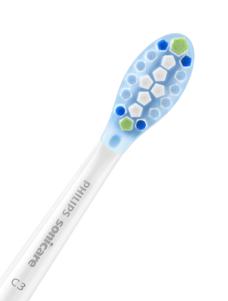 Sonicare C3 Premium Plaque Defence Brush Head Refills 4 Pack - White