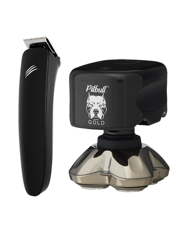 Pitbull Gold PRO Head Shaver & Baby Beast Trimmer 3SUM Combo