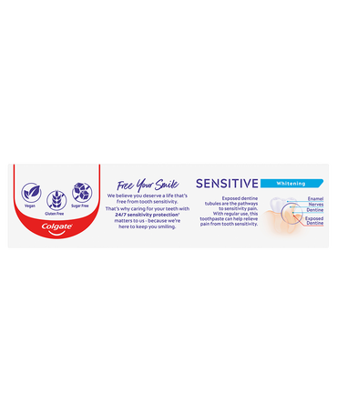 Sensitive Whitening Toothpaste, 110g, For Sensitive Teeth Pain Relief