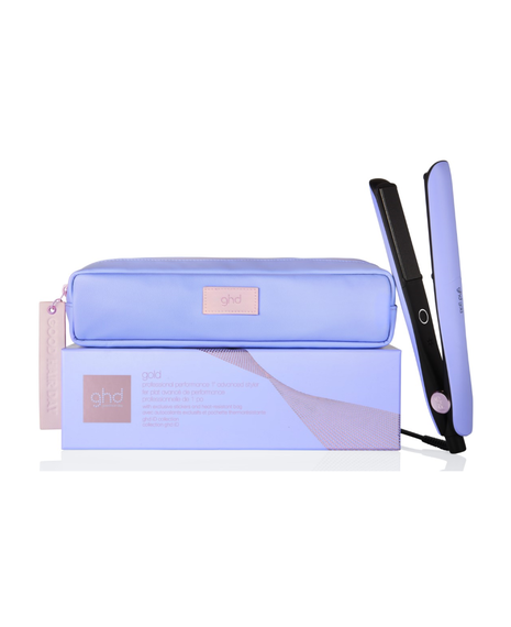 gold hair straightener limited edition ID collection - fresh lilac