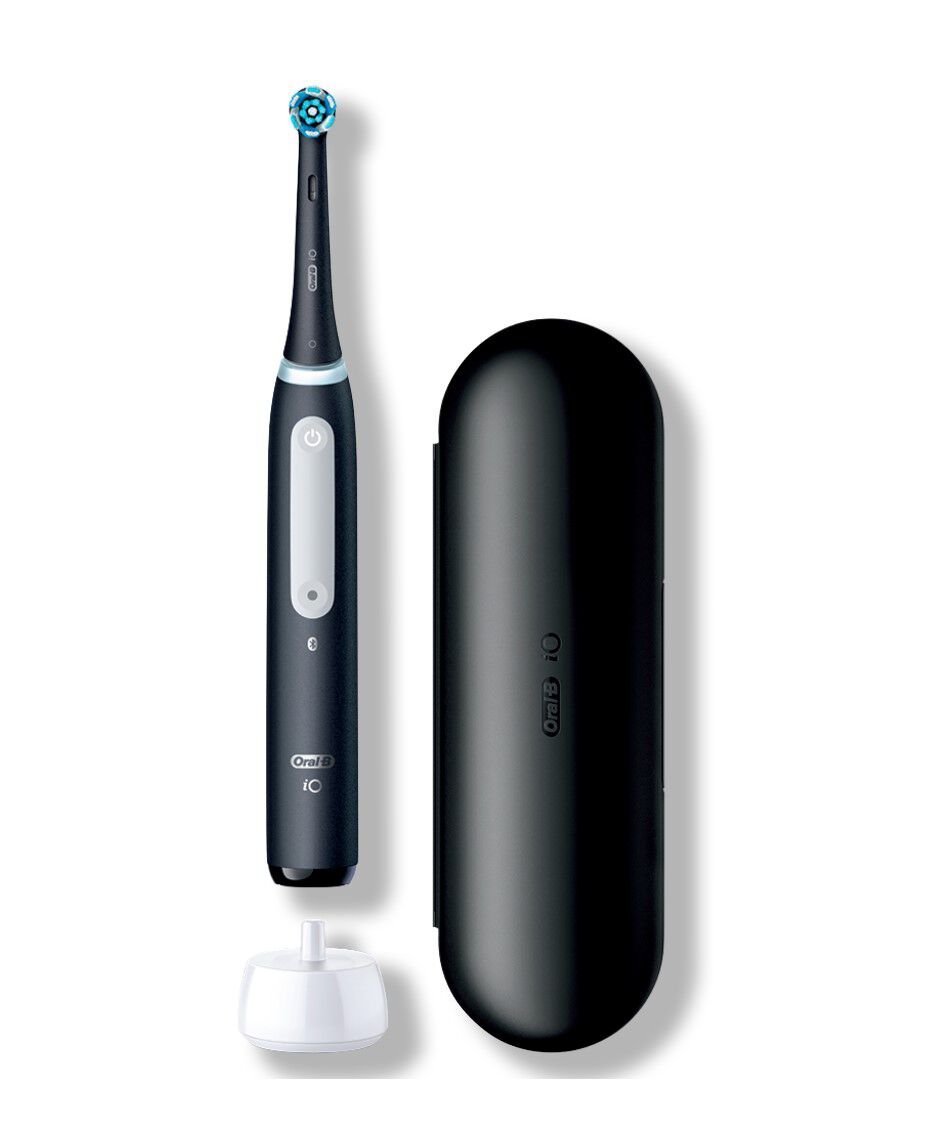 OralB iO4 Electric Toothbrush Black Shaver Shop