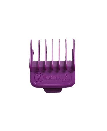 Magnetic Hair Clipper Guide Comb #2 - 6MM - Purple