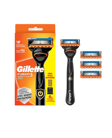 Fusion5 Power Razor with Blades Refill 4 Pack